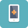 mHealth, Home Monitoring, Mobile Devices icon